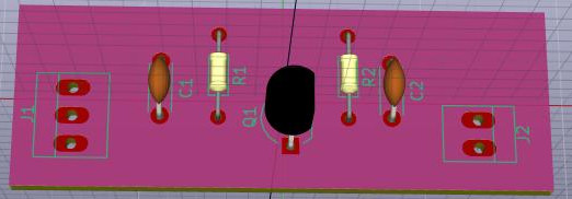 3D 表示の様子
